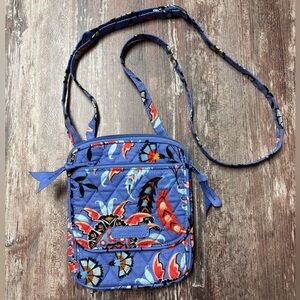 Vera Bradley | EUC Mural Garden Mini Hipster Crossbody Bag